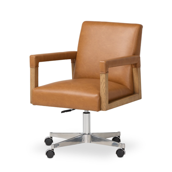 Reuben Desk Chair in Sierra Butterscotch