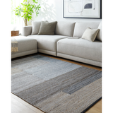 Jocelyn Rug in Blue/Mocha