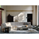 N701 Modular Sofa Set In Beige w/Square Corner