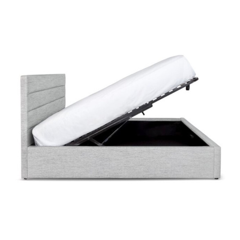 Justin Storage Bed in Stone