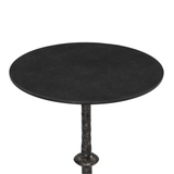 Jocelyn End Table in Raw Black Iron