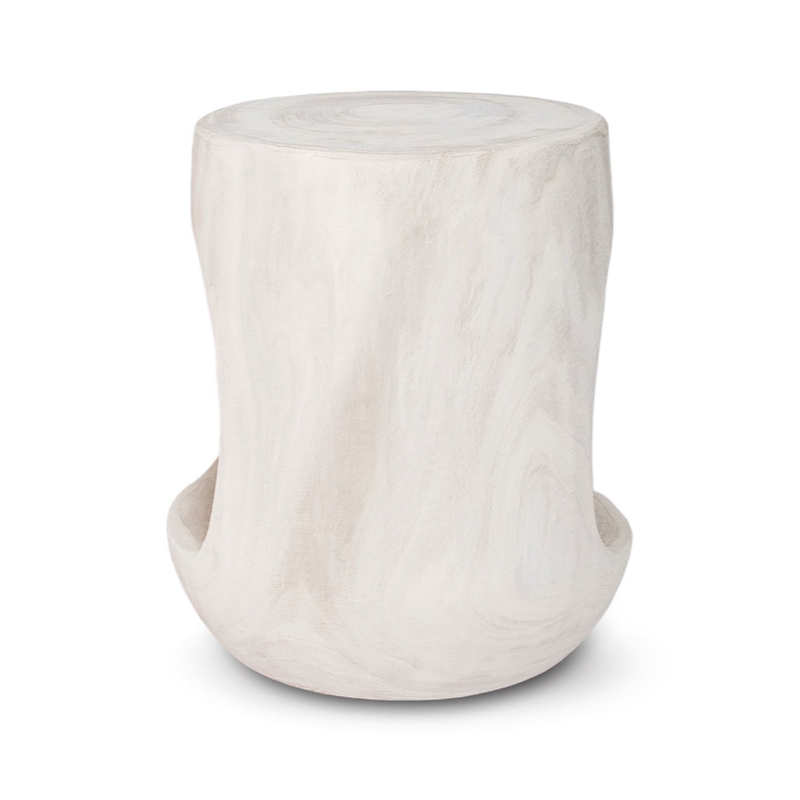 Nova Drift End Table In Whitewash