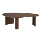 Boomerang Coffee Table in Teak Brown