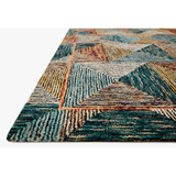 Spectrum Rug in Lagoon/ Spice