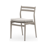 Atherton Outdoor Dining Chair in Venao Grey/Stone Grey