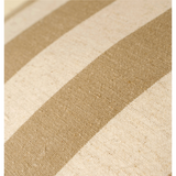 Wide Stripe Cushion - Sand 20" x 20"