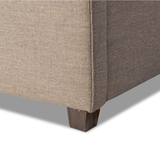Daphne Bed in Alcala Taupe