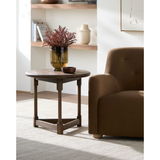 Leandro End Table in Brown