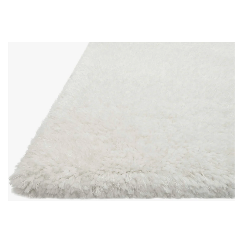 Mila Shag Rug in White