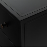 Belmont 8 Drawer Dresser in Black