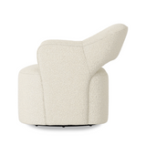 Blythe Swivel Chair in Sheepskin Natural