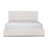 Justin Tall Cream Storage Bed