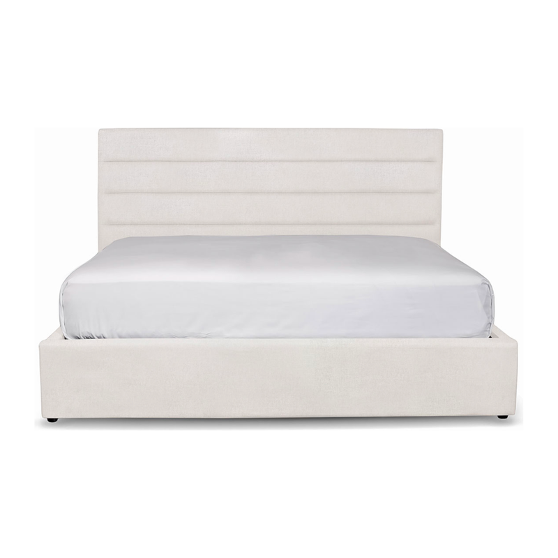 Justin Tall Cream Storage Bed