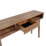 Gia Console Table in Warm Pecan