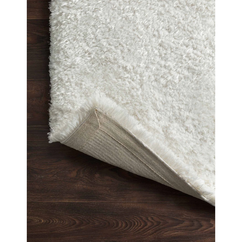 Mila Shag Rug in White