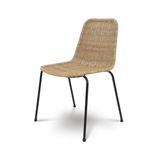 Calabria Stackable Dining Chair in Natural