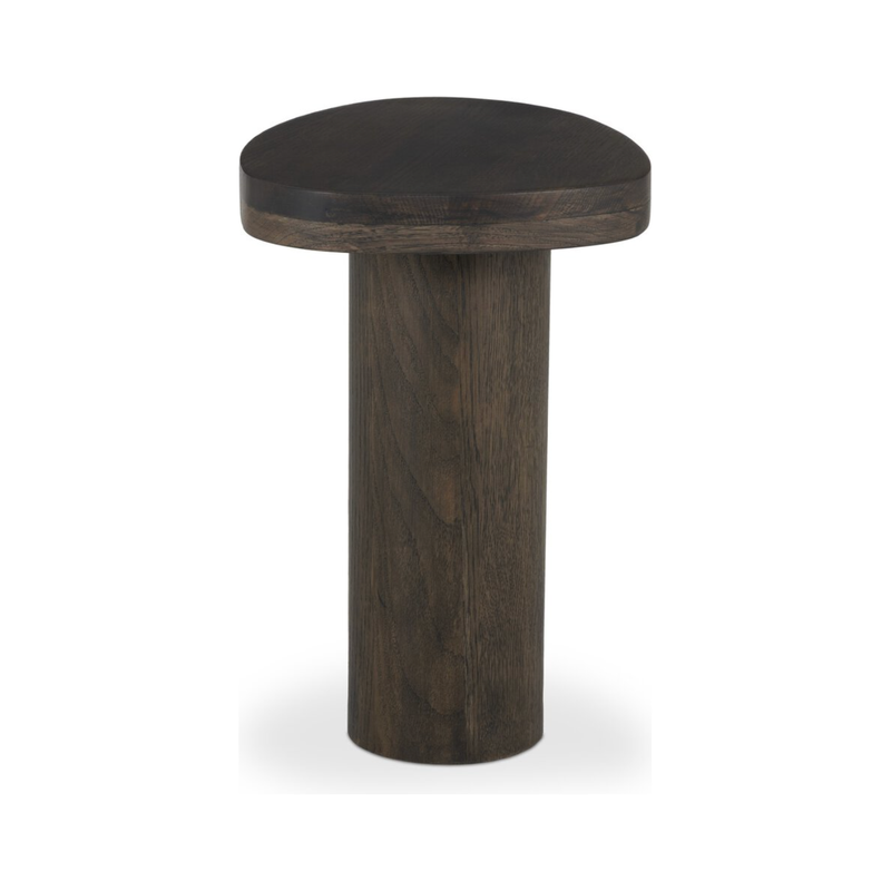 Zion End Table in Grey Tobacco