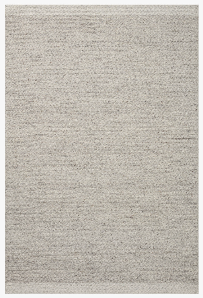Ashby Rug - Silver & Ivory