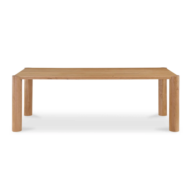Post Small Dining Table Natural Oak