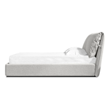 Plume Bed - Oat Tweed