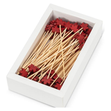 Size: 4.5"L
Material: Bamboo / Wood
Color: Natural / Red
