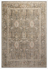 Rosemarie Rug in Sage/Blush