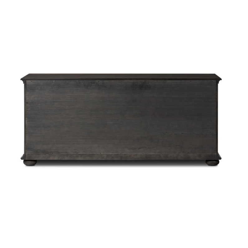 Geoffrey Wide Dresser in Smoked Black Veneer