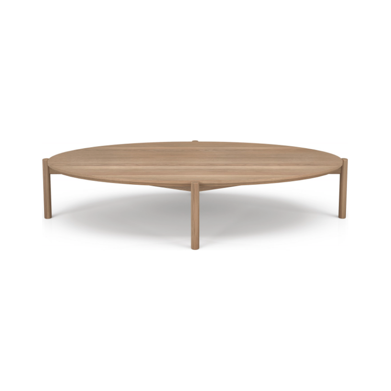 Bowie Wooden Large Coffee Table in Oiled Oak