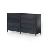 Belmont 8 Drawer Dresser in Black