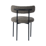 Cleo Dining Chair in Brown Boucle