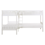Corner Bunk in White