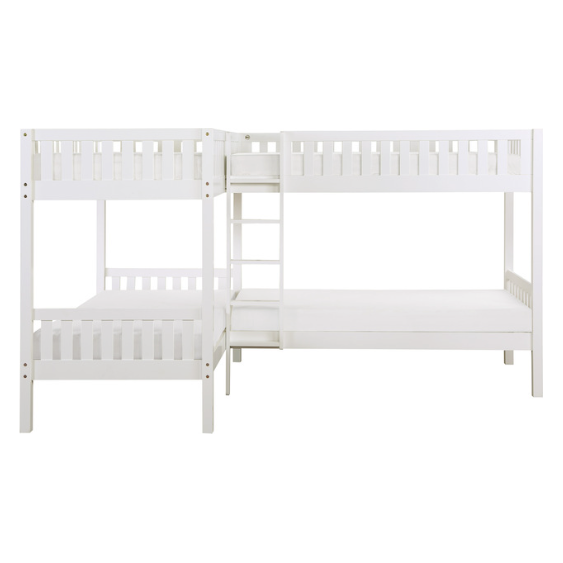 Corner Bunk in White