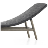 Portia Outdoor Chaise in Vintage Coal