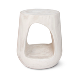 Nova Drift End Table In Whitewash
