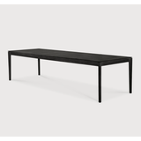 Bok Outdoor Dining Table in Teak Black