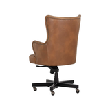 Hubert Office Chair in Tabacco Tan