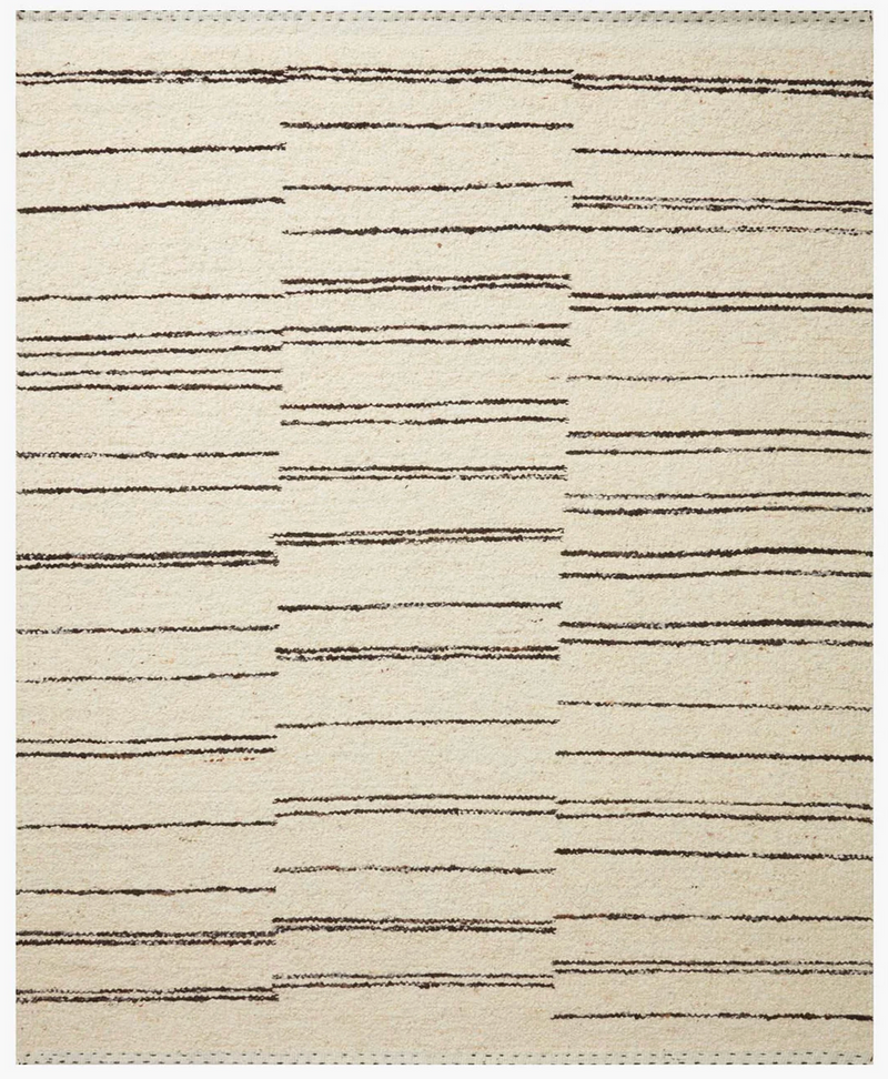 Roman Rug - Natural / Charcoal