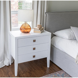 Hara 3 Drawer Dresser in White