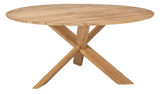 Teak Circle Outdoor Dining Table