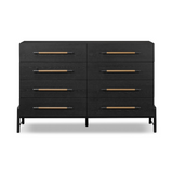 Rosedale 8 Drawer Dresser in Ebony Oak Veneer