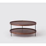 Sage Round Coffee Table in Walnut