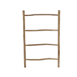 Coffee Wood Wall Ladder