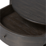 Bode Nightstand in Smoked Black Veneer