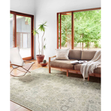 Skye Rug in Natural/Sage