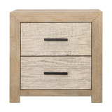 Roux Nightstand Double Drawer