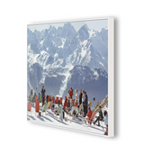 Lounging In Verbier by Slim Aarons