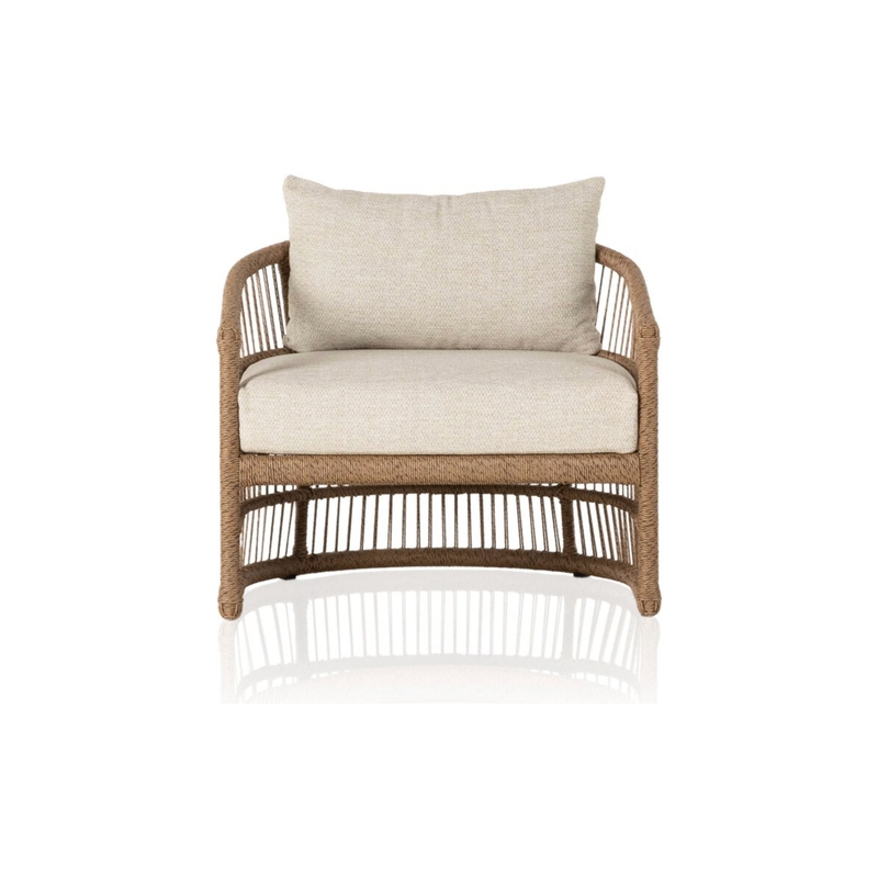 Montecito Outdoor Chair in Faye Sand