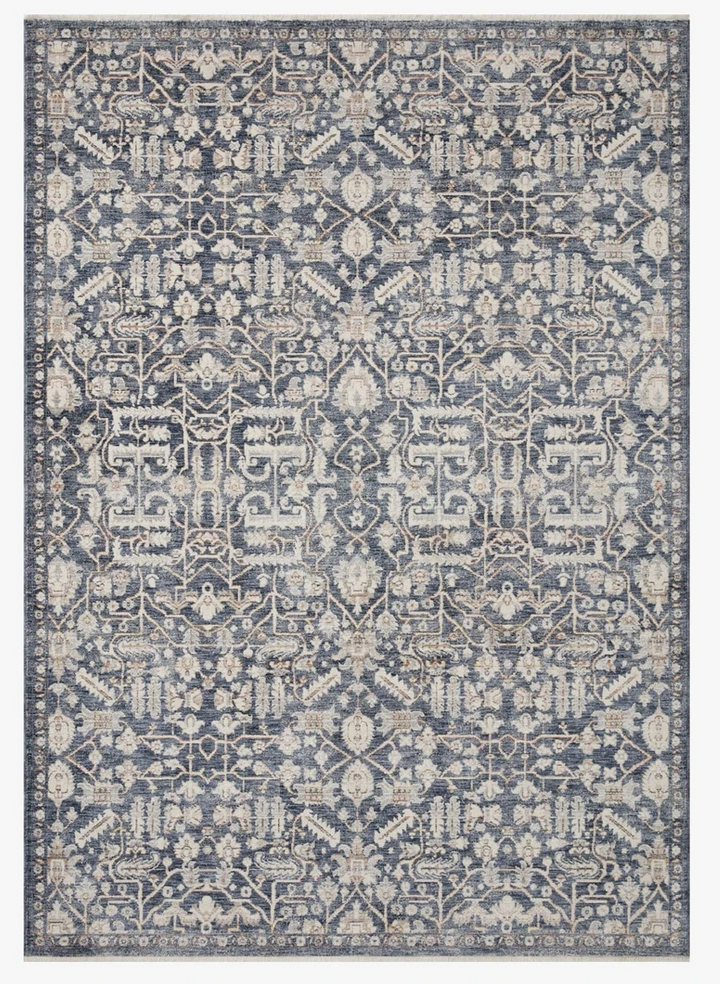 Zuma Area Rug - Blue/Ivory