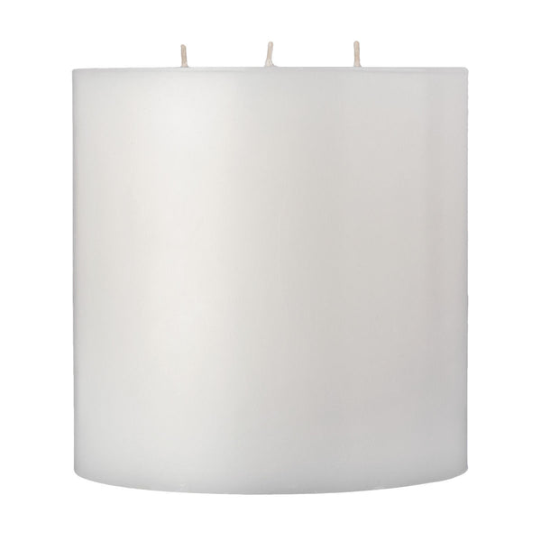 Three Wick White Candle