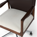 Lulu Desk Chair in Espresso